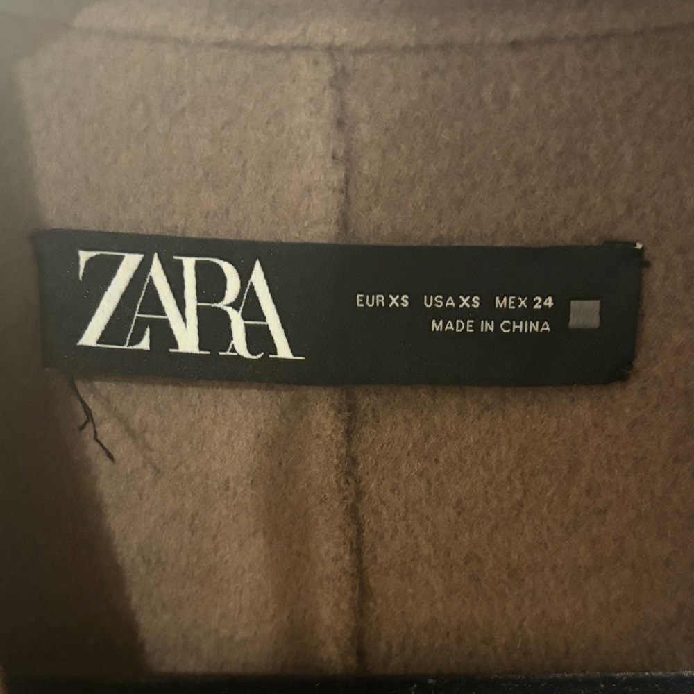 Zara Women's Brown Trench Coat - Picture 2 of 4